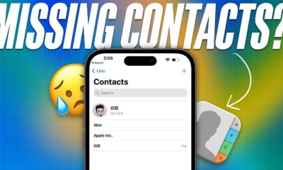 Your Contact Disappeared from Your iPhone