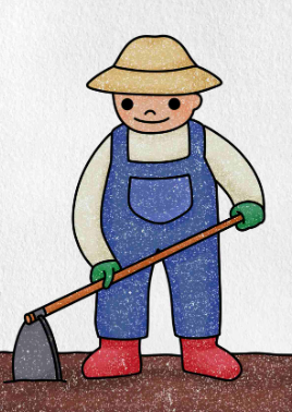 How To Draw A Farmer